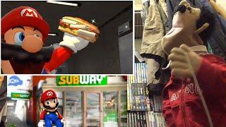 SMG4: Mario Goes to Subway And Purchases 1 Tuna Sub With Extra Mayo Reaction (Puppet Reaction)