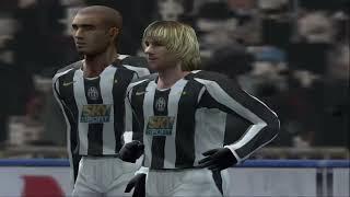 Pro Evolution Soccer 4 PES 4 : Juventus vs Inter Milan-What a free kick from Del Piero ! (efootball)