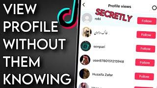 How To View Someone's TikTok Profile Without Them Knowing