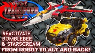 JUST TRANSFORM IT!: Reactivate Bumblebee & Starscream