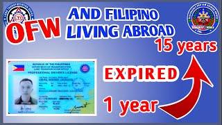 PWEDE PA BANG MARENEW ANG 10 Years EXPIRED DRIVERS LICENSE ng mga OFW at FILIPINO LIVING ABROAD?