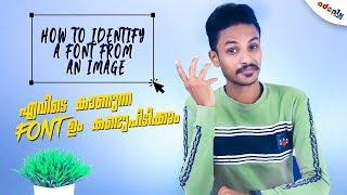 എവിടെ ഉള്ള Font ഉം ഏതാണെന്നറിയാം|How to identify a Font Form an Image.!!️