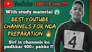 Best Youtube channels for NDA Preparation || NDA 2021 || 100% free|| Score 400+