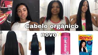 Comprei um cabelo orgânico tictac novo + cortando e tirando o brilho? Vale a pena?