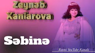 Səbinə - Zeynəb Xanlarova (televiziya konsertindən)