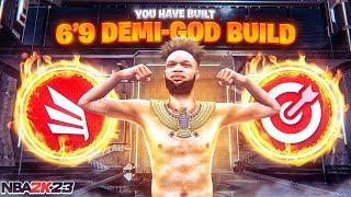 THIS 6'9 DEMIGOD IS THE BEST BUILD NBA 2K23! BEST BUILD IN NBA 2K23!