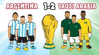 Argentina lose to Saudi Arabia! (World Cup 2022 Goals Highlights)