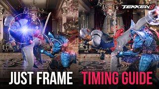 Lee Chaolan Just Frame Timing Guide | TEKKEN 8