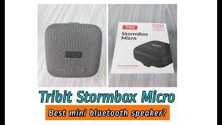 Tribit Stormbox Mini - Unboxing and Soundtest (Best mini BT speaker?)