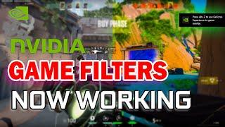 NVIDIA Game Filters Return to Valorant | Valorant Game Filter FIXED