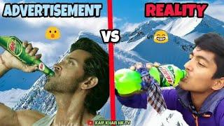 Advertisement Vs Reality | Tv Ads And Reality | Kaif Khan HK TV