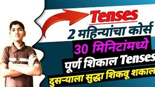 Tenses |  Tenses in marathi | Tenses in english grammer