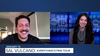 Comedian Sal Vulcano opens up about his ‘Everything's Fine Tour’ ahead of Phoenix stop