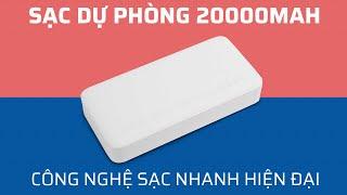 Sạc dự phòng Redmi 20000mAh | Công nghệ sạc nhanh hiện đại