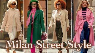  Italian Street Fashion 2024. Current fashion trends and elegant outfits. Luxury Shopping walk