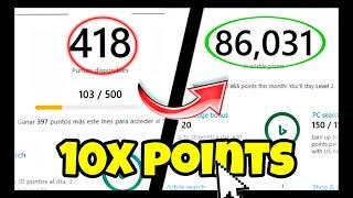 DO THIS To Get 10X MICROSOFT REWARDS Points! *FREE*