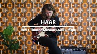 Haar Trad T Thinline Maroon played by Jim Zwinselman | Demo @ TFOA