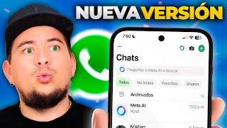 Nueva ACTUALIZACIÓN de WhatsApp para iPhone y Android 2024