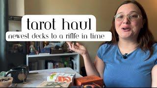 Tarot Deck Haul | Newest Tarot & Oracle Decks at A Riffle In Time