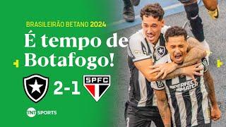 É CAMPEÃO! FOGÃO VENCE E GARANTE O TRICAMPEONATO BRASILEIRO! BOTAFOGO 2X1 SÃO PAULO