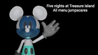 Five nights at Treasure island all menu jumpscares