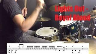 Lights Out Drum Tutorial - Royal Blood