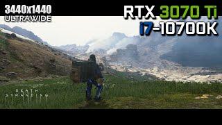 Death Stranding - RTX 3070 Ti & i7-10700K | Max Settings 3440x1440