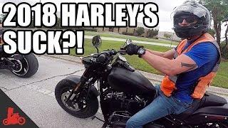 Sport Bike Rider HATES 2018 Harley Fat Bob?!