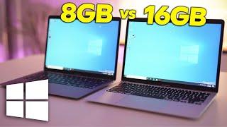 Windows 10 on M1 Mac Using Parallels - Should You Get 8GB or 16GB of RAM?