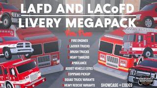 For YOUR Eyes ONLY ! LAFD + LA County FD Livery MEGAPACK | ER:LC ROBLOX