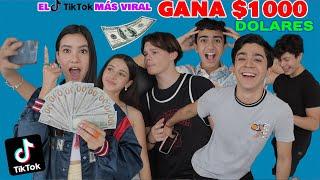 EL TIKTOK MAS VIRAL GANA $1000.00 | TV Ana Emilia