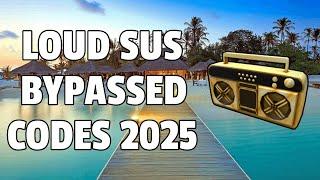 ROBLOX SUS BYPASSED Codes/Ids (WORKING 2025)