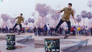 Skateboard games | Photoshop Manipulation Tutorials | 2018 | Belal Rj