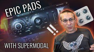 Epic pad with a VERY unique filter - Sound design tutorial with Supermodal