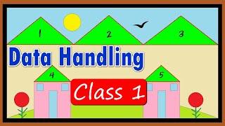 Data handling | Maths for Class 1 | Class 1st Maths | Data handling for children | Elearning Studio