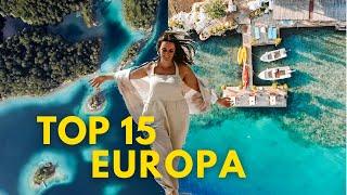 TOP 15 Orte in Europa  2024 | Tipps & Sehenswürdigkeiten | Wo lohnt es sich Urlaub zu machen?