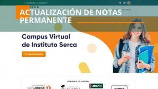 Nuevo Campus Virtual del Instituto Serca