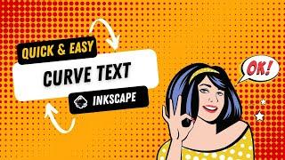 How To Curve Text In Inkscape