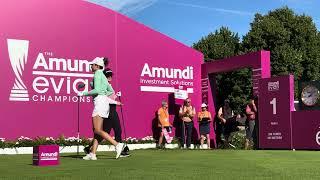 The Amundi Evian Championship 2024, Evian Resort Golf Club, Evian Les Bains, France.