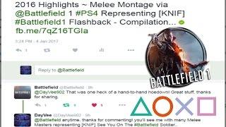 Battlefield's Official Twitter Tweeted @Me