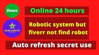 How to use auto refresh on Fiverr