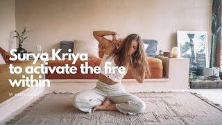 Kundalini Yoga | Surya Kriya to activate the fire within | For more energy and focus