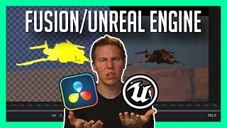 How to Composite Unreal Renders in DaVinci Resolve Fusion - The Basics
