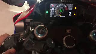 2021 Honda CBR1000rr-r sp launch control on/off activation settings