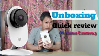 Unboxing and quick review of Yi Home Camera 3 AI