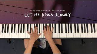 Alec Benjamin - Let Me Down Slowly (Piano Cover)