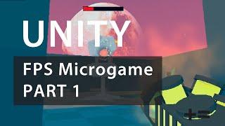 Create a FPS Microgame in Unity (2021) Part 1 - How to add a prefab, change albedo and bake nav mesh