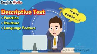 Descriptive Text Lengkap | Bahasa Inggris Kelas 10 (X) | Definition, Structure, Language Feature