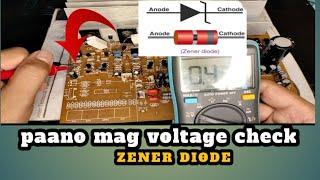 PAANO MAG VOLTAGE CHECK NANG ZENER DIODE | ELECTRONICS GUIDE PH