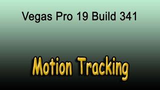 Vegas Pro 19 Motion Tracking